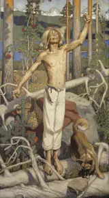 Akseli Gallen-Kallela, Kullervo Cursing, 1899