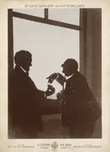 Otto Böhler, Anton Bruckner and Richard Wagner, c. 1885