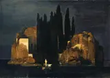 Arnold Böcklin, Die Toteninsel (Isle of the Dead), first version, 1880