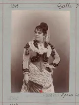 Atelier Nadar; attributed to Paul Nadar, Célestine Galli-Marié as Carmen, 1875–83