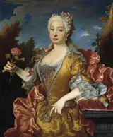 Jean Ranc, Bárbara de Braganza as Princess of Asturias, c. 1729
