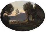 Jean-Baptiste-Camille Corot, Le soir (prairie boisée au bord d’un lac), c. 1848