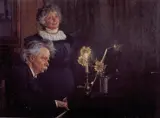 Peder Severin Krøyer, Edvard Grieg accompanying his wife, 1898–99