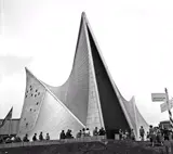 Wouter Hagens, Philips Pavilion, Expo 58, Brussels, July 1958