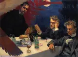 Akseli Gallen-Kallela, Symposium, 1894