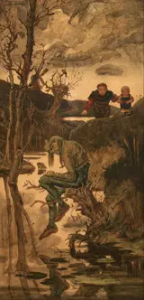 Hanuš Schwaiger, Water Gnome (Vodník), 1886
