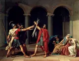 Jacques-Louis David, The Oath of the Horatii, 1784