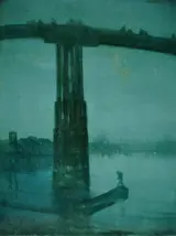 James McNeill Whistler, Nocturne: Blue and Gold — Old Battersea Bridge, c. 1872–75
