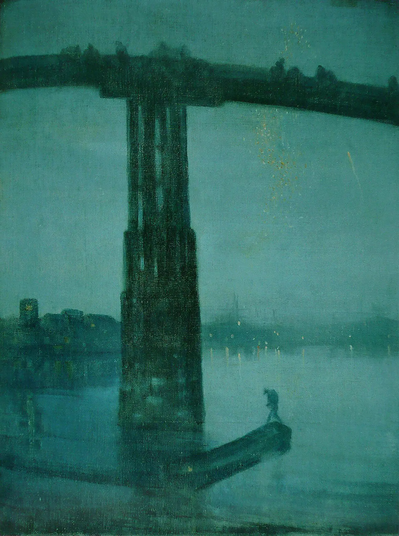 James McNeill Whistler, Nocturne: Blue and Gold — Old Battersea Bridge