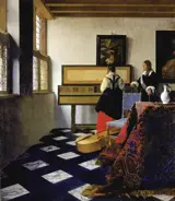 Johannes Vermeer, The Music Lesson (Lady at the Virginals with a Gentleman), c. 1662–65