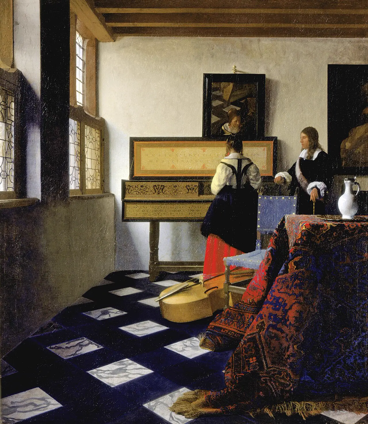 Johannes Vermeer, The Music Lesson