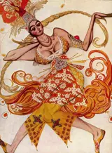 Léon Bakst, Costume design for The Firebird, 1910