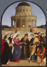 Raphael, The Marriage of the Virgin (Lo Sposalizio), 1504