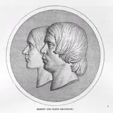 After Ernst Rietschel; reproductive artist unidentified, Robert and Clara Schumann, Reproduced in 1918