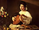 Caravaggio, The Lute Player, c. 1595–96