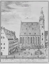 Johann Gottfried Krügner, St Thomas’s Church and School, Leipzig, 1723