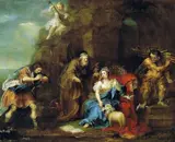 William Hogarth, Ferdinand Courting Miranda, from The Tempest, c. 1736